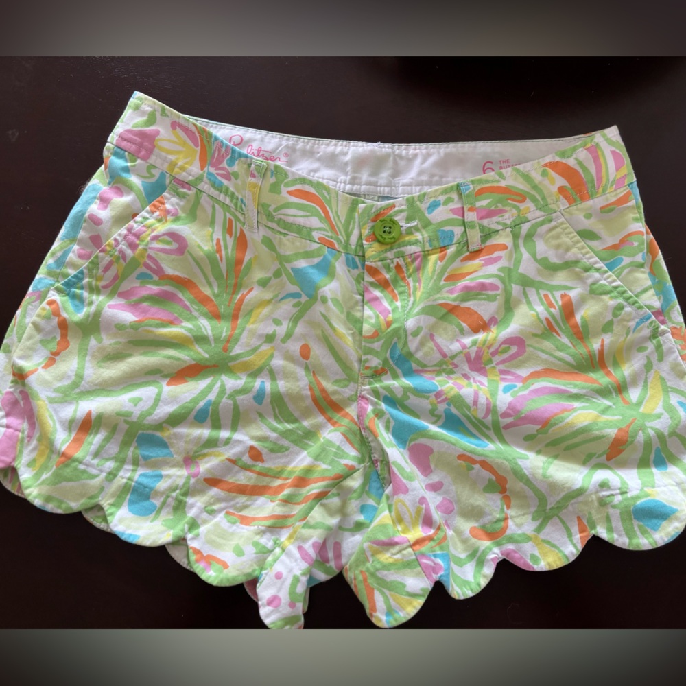 Lilly Pulitzer Pastel Patterned Shorts